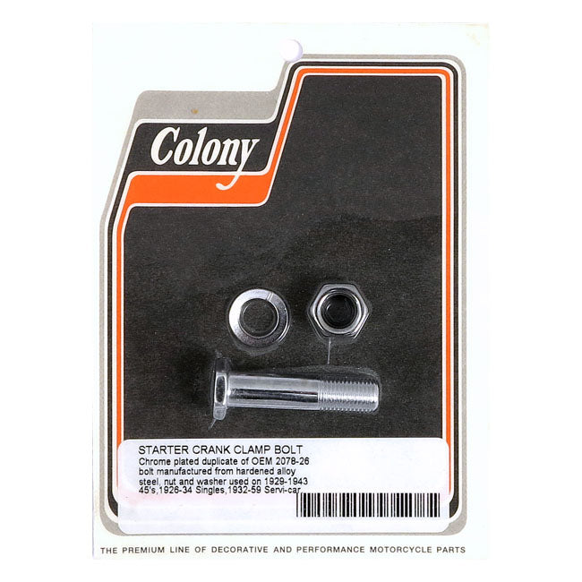 Colony kickstarter arm bolt kit Kickstart Arms Colony