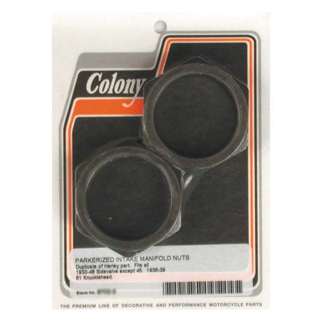 Colony manifold nuts, plumber style Manifold Parts/Gaskets Colony