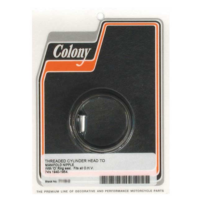 Colony Nipple Int Man 40 54 Bt Manifold Parts/Gaskets Colony
