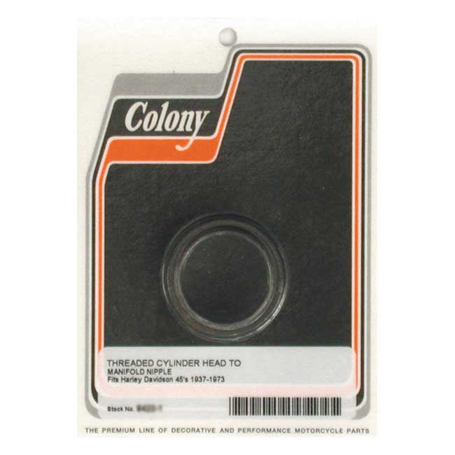 Colony, manifold inlet nipple Manifold Parts/Gaskets Colony