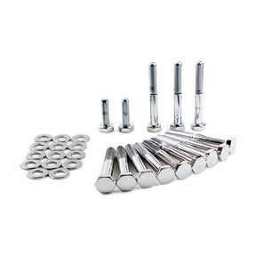 Colony, Sportster rocker box bolt kit. Hex, chrome Rocker Box Mount Kits Colony