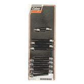 Colony, Sportster rocker box bolt kit. Cap style, chrome Rocker Box Mount Kits Colony