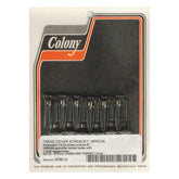 Colony cam cover mount kit, OEM style. Black parkerized Cam Covers Mount Kits Colony