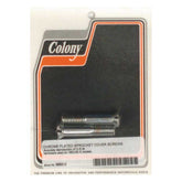 Colony, sprocket cover mount kit. Chrome Transmission Cover Mount Kits Colony