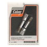 Colony, sprocket cover mount kit. Chrome Transmission Cover Mount Kits Colony
