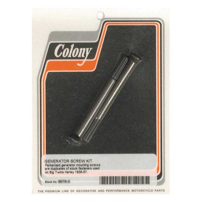 Colony generator mount kit, OEM style Generator Mount Kits Colony