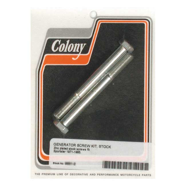 Colony, generator mount kit. Zinc. OEM style Generator Mount Kits Colony