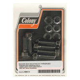 Colony, Knuckle rocker box bolt kit. Black Rocker Box Mount Kits Colony