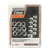 Colony, transmission side cover screw kit. Cap chrome Transmission Mount Kits Colony