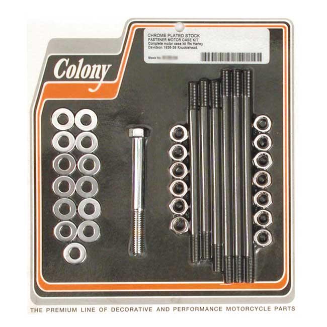 Colony crankcase bolt kit Crankcase Bolt Kits Colony