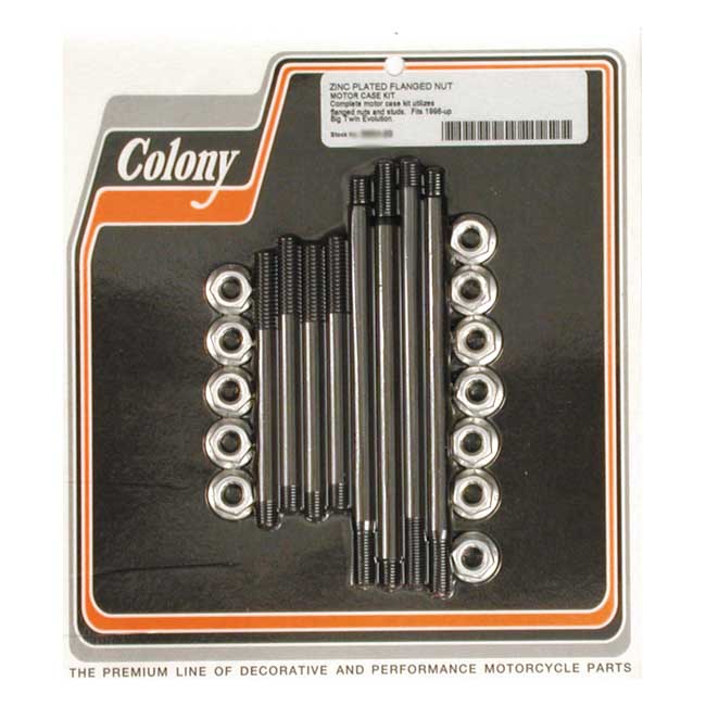 Colony Bolt Kit Mtr Case Bt/Evo Crankcase Bolt Kits Colony