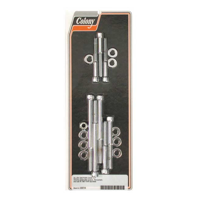 Colony crankcase bolt kit Crankcase Bolt Kits Colony