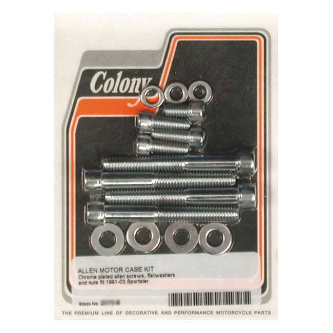 Colony crankcase bolt kit Crankcase Bolt Kits Colony