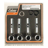 Colony, 86-90 XL upper pushrod cover kit. Chrome Pushrod Covers Colony