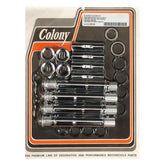 Colony, XL multiple-parts pushrod cover conversion kit Pushrod Covers Colony