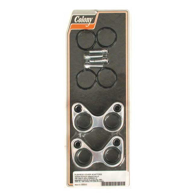 Colony, pushrod cover conversion adapter kit Pushrod Misc Colony