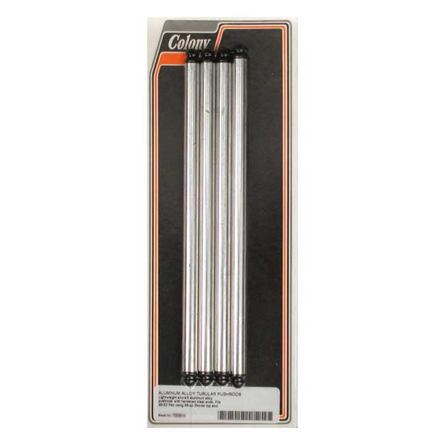 Colony, aluminum Pan/Shovel pushrod conversion kit Pushrods Colony