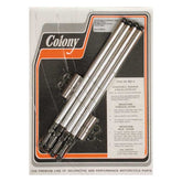 Colony, aluminum adj. pushrod solid conversion kit. Evo B.T. Pushrod Kits Colony