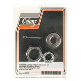 Colony Kit Nut/Washer 46 71 Chr Wheel Axles Hardware Kits Colony