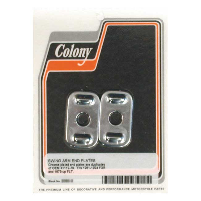 Colony, swingarm end caps Swingarms Assy Colony