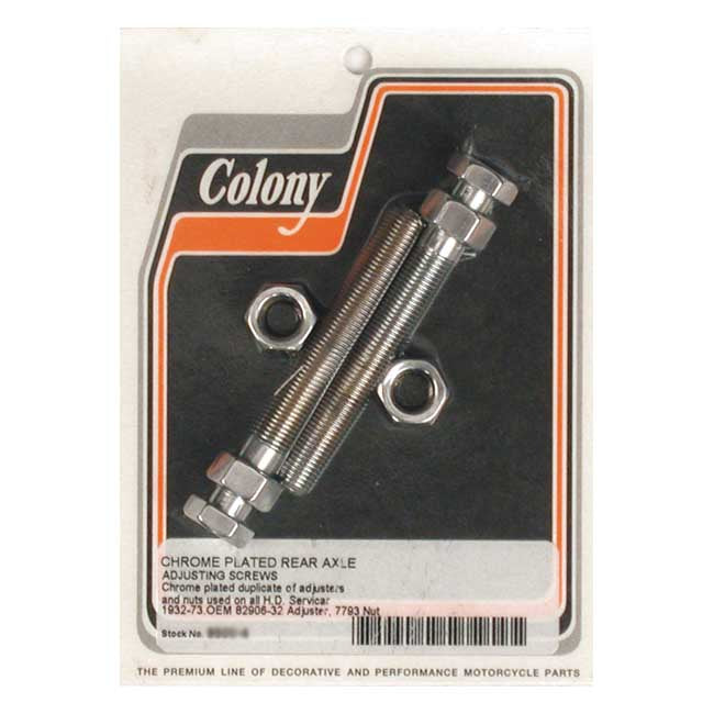 Colony axle adjuster kit Wheel Axles Adjusters Colony