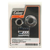 Colony axle spacer kit front, grooved Wheel Axles Spacers Colony