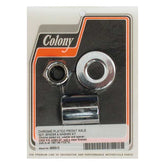 Colony axle spacer kit front, smooth Wheel Axles Spacers Colony
