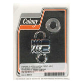 Colony axle spacer kit front, grooved Wheel Axles Spacers Colony