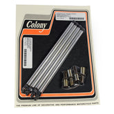 Colony, aluminum adj. pushrod solid conversion kit. Pan Pushrod Kits Colony