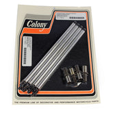 Colony, aluminum adj. pushrod solid conversion kit. Shovel Pushrod Kits Colony