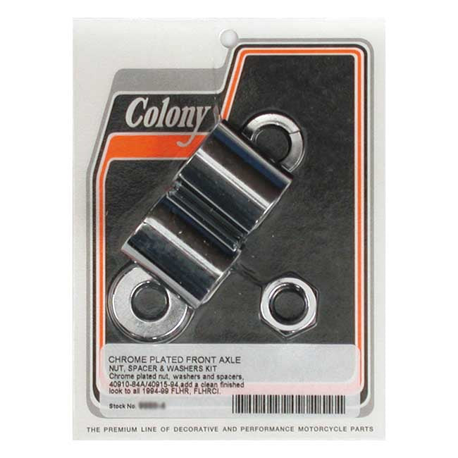 Colony F.Axle Sp. 94 99 Flhr Wheel Axles Spacers Colony
