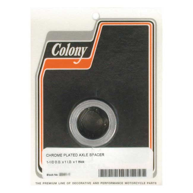 Colony univ. Axle spacers. 1" long Axle Spacers Colony