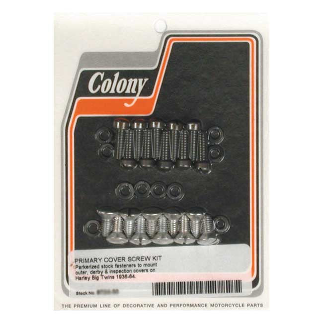 Colony primary mount kit slotted style, parkerized Primary Mount Kits Colony