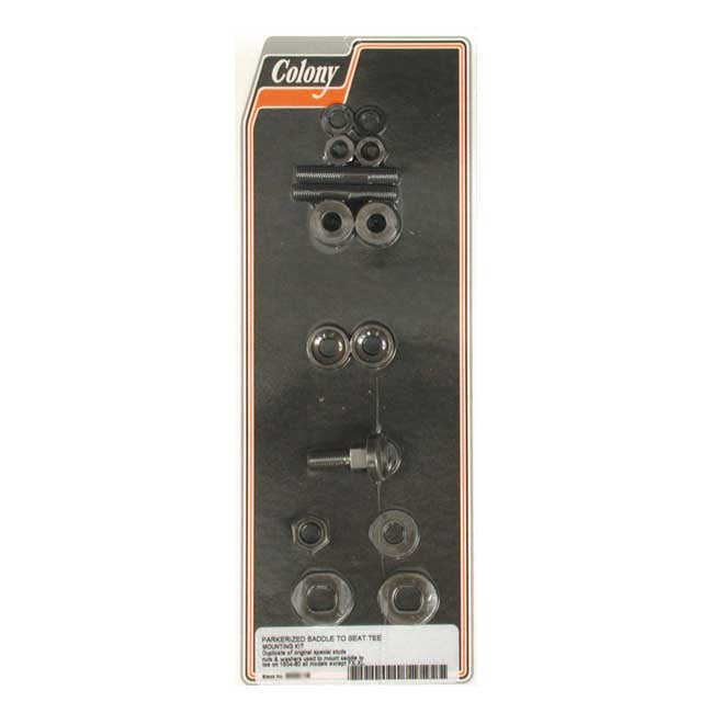 Colony, solo seat mount installation hardware kit Seat Mount Parts Colony