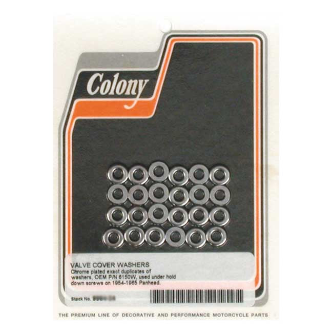 Colony, rocker cover washet set. Chrome Rocker Box Mount Kits Colony