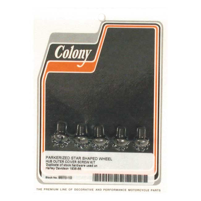 Colony Screws Hub Cvr Parker Wheel Hubs Internals Colony