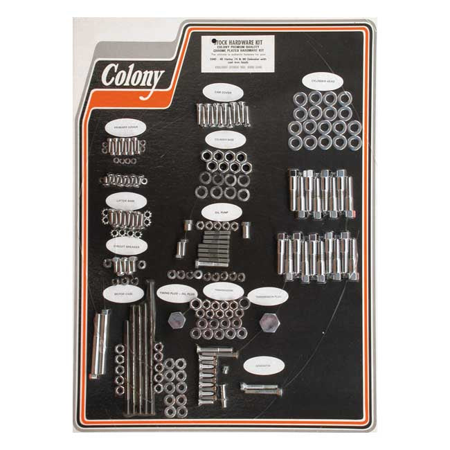 Colony motor screw set Motor Screw Kits Colony