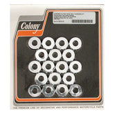 Colony head bolt washer set. Chrome Cylinders/Heads Mount Kits Colony
