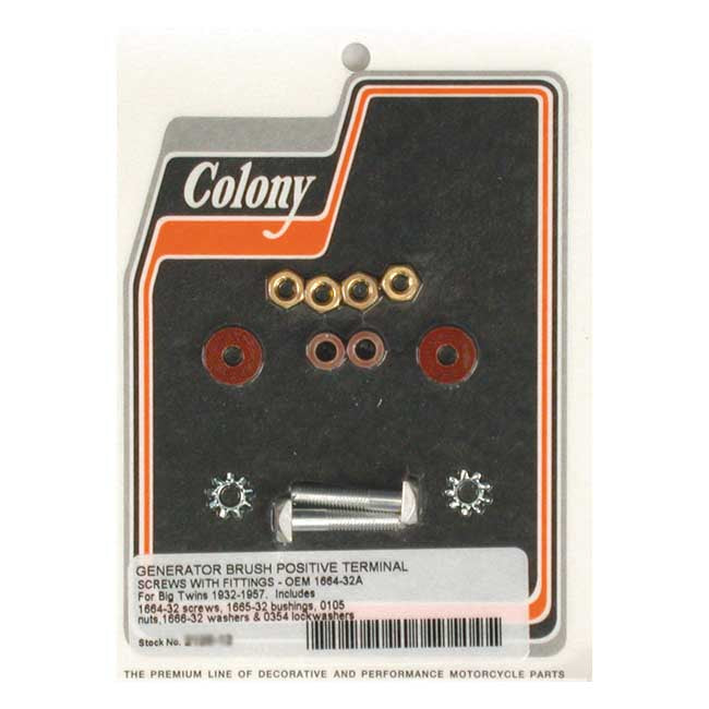 Colony, generator terminal positive screw kit Generator Mount Kits Colony