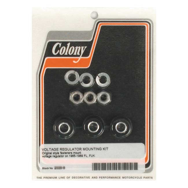 Colony Mount Kit 65 69 Fl,Flh Regulator Mount Kits Colony