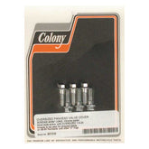 Colony, oversized Panhead rocker cover screw set Rocker Box Mount Kits Colony