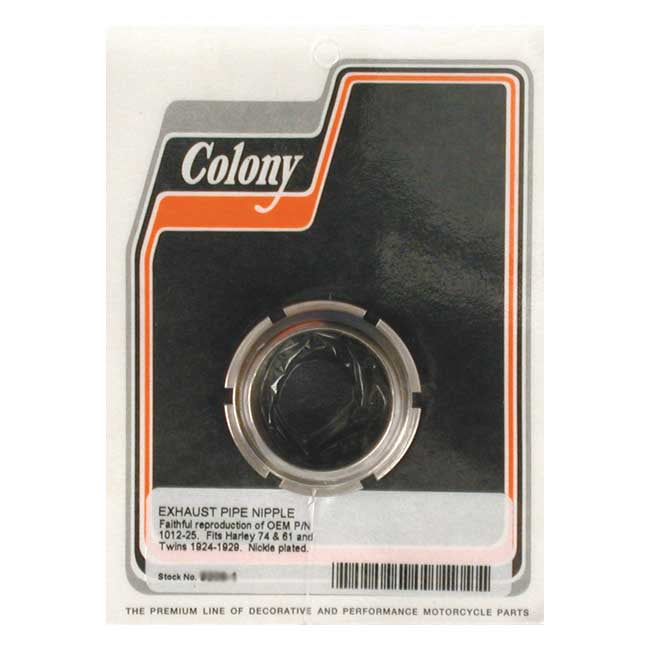 Colony, exhaust pipe nipple Exhaust Mount Parts Colony