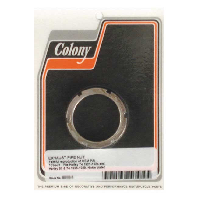 Colony, exhaust pipe nut Exhaust Mount Parts Colony