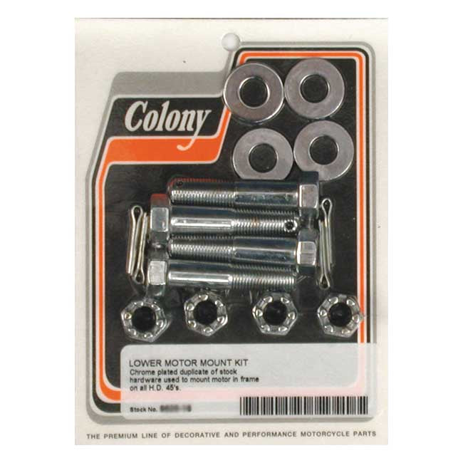 Colony lower motor mount kit Motor Mount Kits Colony