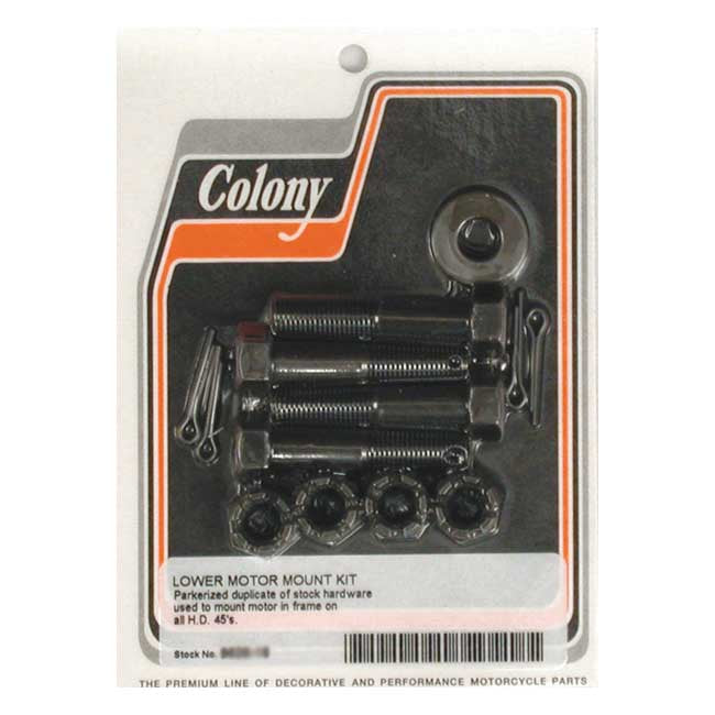Colony lower motor mount kit Motor Mount Kits Colony