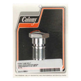 Colony, 35mm fork tube plug. Chrome Fork Tube Caps Colony
