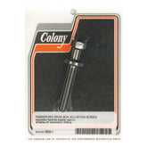 Colony, transmission adjuster bolt. Black parkerized Transmission Adjuster Bolts Colony