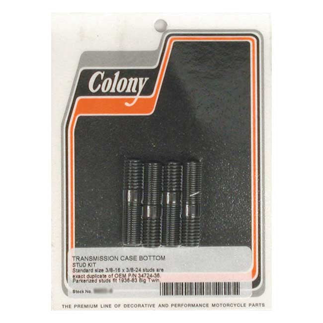 Colony, transmission to mount plate studs Transmission Mount Kits Colony