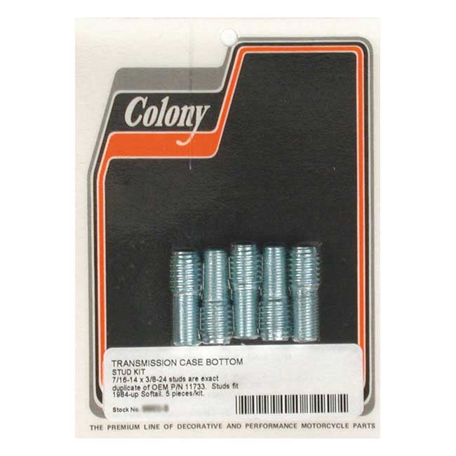 Colony, transmission to mount plate stud kit Transmission Mount Kits Colony