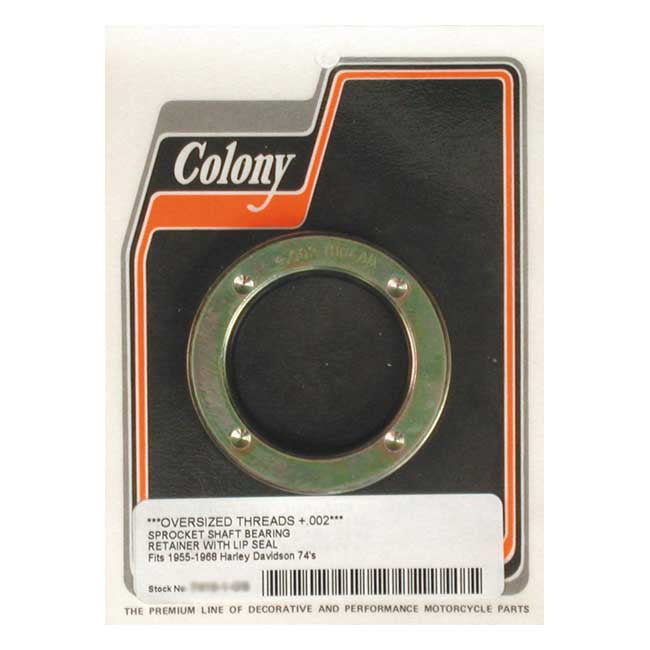 Colony Spr Brg Retnr 55 85 O/S Sprocket Shafts Parts Colony